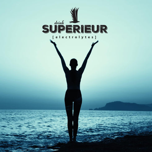 Superieur Electrolyte Powder Packets, Lime Blueberry, 14 Packets - Vegan and Keto Friendly