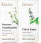 Roman Chamomile Essential Oil for Diffuser & Clary Sage Essential Oil for