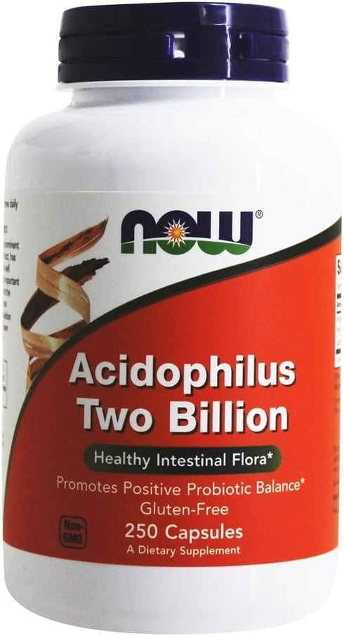 Now Foods Acidophilus 2 Billion 250 Caps