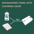 Multi-Surface Cleaning Wipes, Loaded with Dish Soap, Reusable, Ideal for Cleaning Kitchens (50 Pcs Per Box)