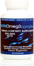 WINOmeg3complex 60 Count - 15 EPA - DHA Pharmaceutical-Grade Omega 3 (30 Servings) 1080mg EPA