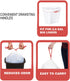 Trash Bags, 2.6 Gallon, 200 Count, Drawstring, Odorless, Extra Thick, White Plastic for Home Office Bathroom Kitchen