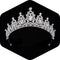 Kamirola Queen Crown and Tiaras, Crystal Headbands for Women and Girls, Bridal and Princess for Wedding Party