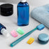 Trinkrittey 5 Pcs Toothbrush Covers Portable Toothbrush Head Protector Case Brush Pod Case Protective Plastic Clip
