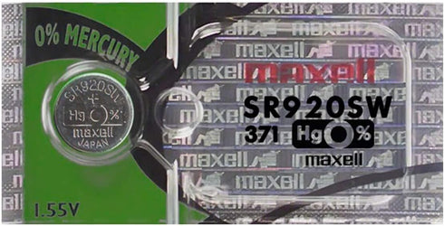 Maxell 371 - Watch Battery