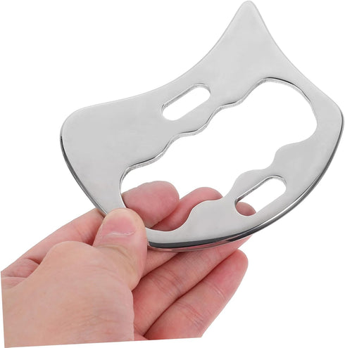 Stainless Massager Body Massage Tool Face Neck Massager Massage Scraping Board Body Scraper Board Muscle Relaxation