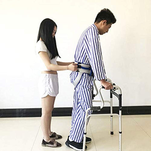 Jeamive Transfer Belt with Leg Loops, Medical Nursing Safety Gait Assist Device - Occupational & Physical Therapy