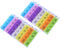 Psivika 2 Pack Weekly Pill case Colorful Pill Organizer Medicine Storage 28 compartments