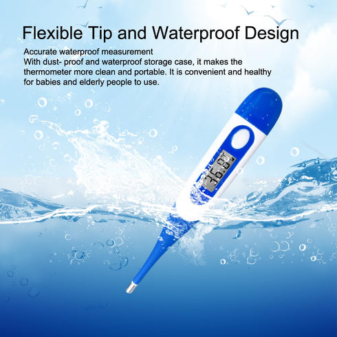 Berrcom Digital Thermometer for Adults, Oral and Underarm Thermometer for Baby and Kids, Medical Thermometer with Fever