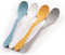 Knork Eco Spoon Cutlery Set, 12 Piece Bamboo Reusable Flatware (12 Eco Spoons) in Blue