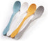 Knork Eco Spoon Cutlery Set, 12 Piece Bamboo Reusable Flatware (12 Eco Spoons) in Blue