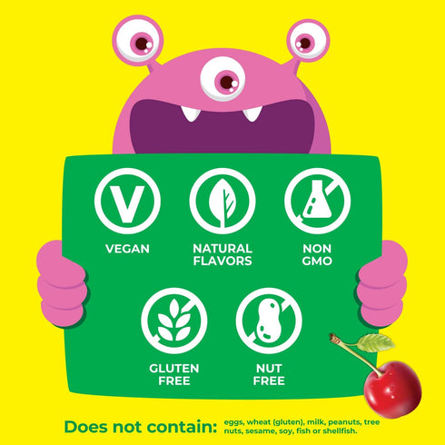 Kids Vitamin B12 1000 mcg Chewable Tablets, 120 Chewables | Tasty Natural Cherry Flavor, Vegan, Gluten Free