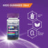 Sambucol Black Elderberry Gummies for Kids, 30 Count - Added Vitamin C & Zinc, Delicious Berry Taste