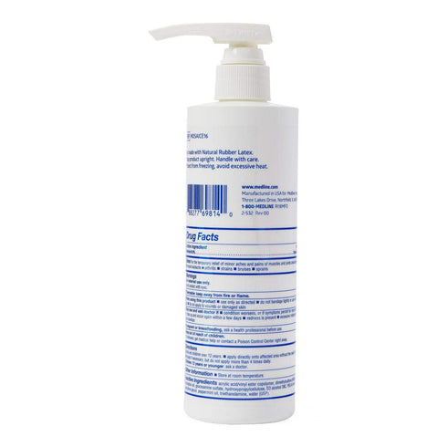 Medline ActivICE Pain Reliever Gel - 16-oz Pump for Arthritis, Muscle Aches, and Back Injuries