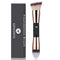 KINGMAS Foundation Makeup Brush, Double-Ended Angled/Tapered Brush for Blending Liquid and Powder