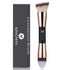 KINGMAS Foundation Makeup Brush, Double-Ended Angled/Tapered Brush for Blending Liquid and Powder