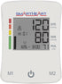 SmartHeart Automatic Digital Blood Pressure Arm Monitor, Wide-Range Upper Arm Cuff, 2-Person Memory
