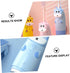 Set GALPADA Electric Toothbrush for Boy Girl Soft-bristled Cartoon Design with Colorful Light Including Brush Heads No