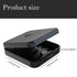 Retainer Case, ARGOMAX Aligner Case, 2 Piece Orthodontic Box for Braces (Black)