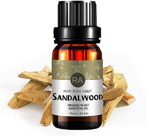 Sandalwood Essential Oil, 100% Pure Natural Aroma for Diffuser (10ML)
