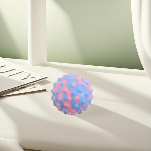 HOOWIFFY 7cm Foot Massage Ball Peanut Yoga Fascia Ball for Neck, Back, and Foot Muscle Release Deep Tissue Massager
