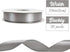 B0CSSY52NY TONIFUL Silver Satin Ribbon 7/8 Inch (2cm) x 50yd Thin Solid Fabric Ribbon for Flower Bouquet, Gift Wrapping, Bows Craft Making, Wreath Decor by TONIFUL