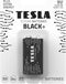Tesla 9V Black+ Maximum Power Alkaline Batteries, 10+ Year Shelf Life, Leak-Free (6LR61 / 1 Count)
