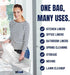 Plasticplace 13 Gallon Trash Bags, 1.2 Mil White Extra-Large Drawstring Garbage Can Liners