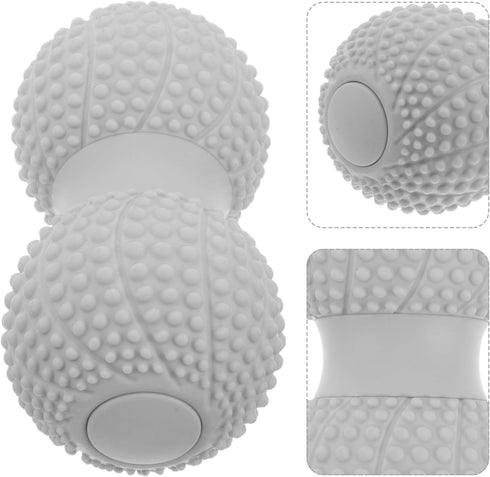 Portable Yoga Massage Ball for Deep Tissue Relief Multifunctional Tool for Feet Shoulders and Neck Durable TPE Material
