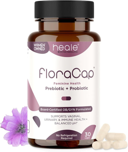 Vaginal Probiotics for Women, 30 Oral Capsules, Heale Doctor Formulated for Feminine Health & Comfort