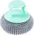 Ywmsfl Steel Scrubber for Cookware Detachable Scrubbing Head Efficient Tool Efficient Grease Removal Kitchen Essential