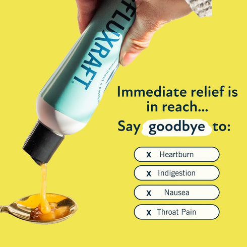 Acid Reflux Therapy with Organic Alginate, Rapid & Long Lasting GERD, LPR & Digestion Symptom Support, Zero Sugar,