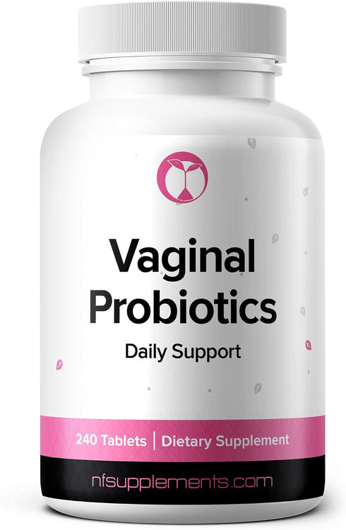 Natural Foundation Supplements Vaginal Probiotics Supplement Supports PH Balance & Intimate Flora 240 Tablets 3