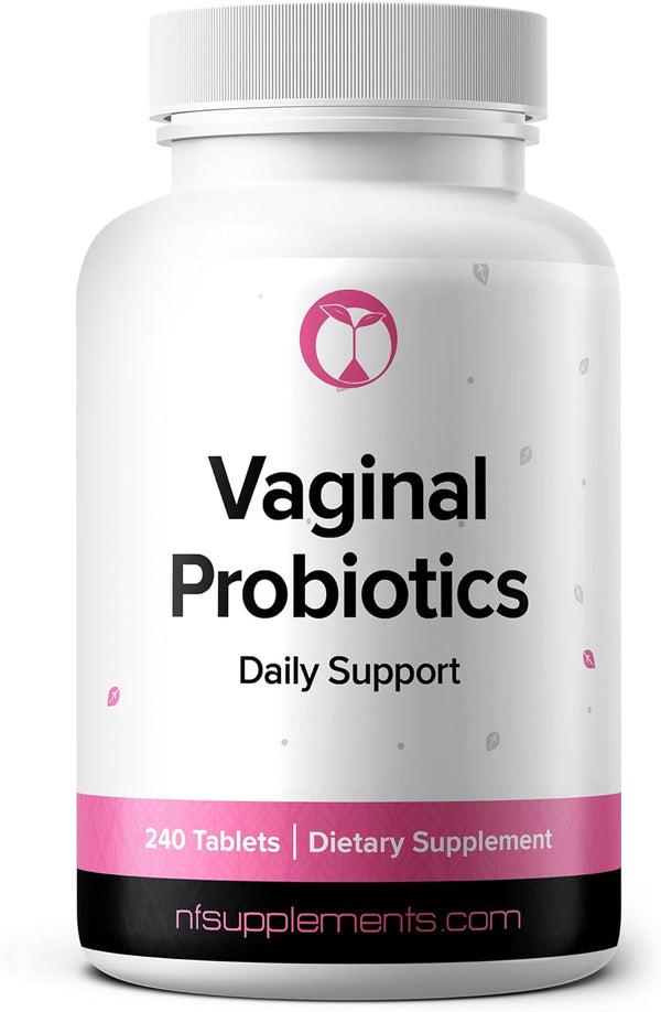 Natural Foundation Supplements Vaginal Probiotics Supplement Supports PH Balance & Intimate Flora 240 Tablets 3