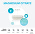 XYMOGEN Magnesium Citrate Capsules - Vegan Supplement for Women + Men - 120 Pills for Regularity, Muscle, Bone, Heart