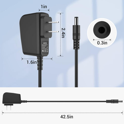 Replacement Charger for Philips Norelco Multigroom Series 3000 HQ840, MG3750/10, MG3750/50, MG3750/60, MG3760