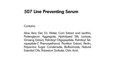 RAYA Line Preventing Serum (507) - Anti-Aging Facial Treatment for Fine Lines and Wrinkles
