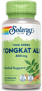 Tongkat Ali 400 mg - Herbal Support for Men's Health by SOLARAY, 60 VegCaps