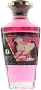 Shunga Warming Massage Oil, Raspberry, 3.5 Fluid Ounce