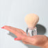 Large Powder Makeup Brush, Blush Brush for Loose or Pressed Setting Powder, Bronzer Brush (Transparent)