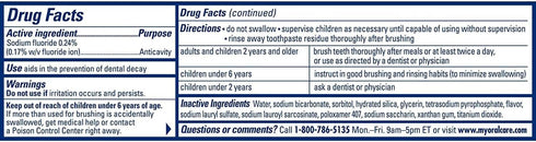 HAMMER 6 oz (Pack 3) ARM & Complete Care Fluoride Anticavity Toothpaste, Fresh Mint