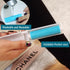 Large Reusable Lint Rollers, 8 Inch Washable Pet Hair Remover with 3 Extendable Handle, Sticky Lint Remover Brush Set