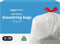 Amazon Basics Flextra Tall Kitchen Drawstring Trash Bags, 13 Gallon, 120 Count, 10% Post Consumer Recycled