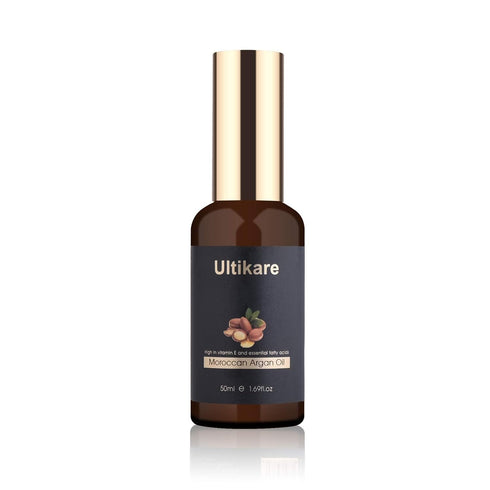 Ultikare Hair Oil, Argan Oil for Curly, Dry and Damaged Hair, Natural Skin Care Repair Serum, 1.69fl.oz