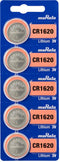 Murata CR1620 Battery DL1620 ECR1620 3V Lithium Coin Cell (15 Batteries)