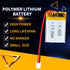 3.7V 180mAh 402030 Lipo Battery Pack with PH2.0mm JST Connector - Rechargeable Lithium Polymer Ion