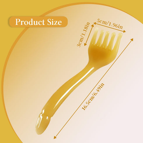 Set 2 GSHOW Scalp Massager Handheld Comb Resin Relax Massage Tool - Manual Relaxation Tool for Soothing Head Massage