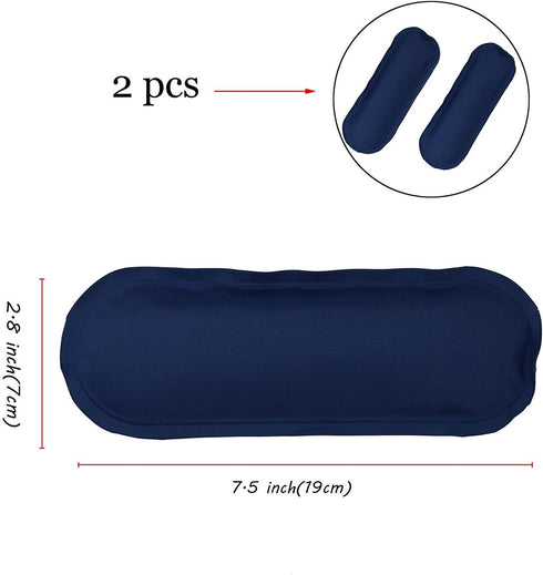 Goldwheat Diabetic Medication Organizer, Insulin Cooler Travel Case with 2 Ice Packs, Waterproof Light Blue