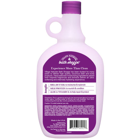 Moisturizing Lavender Chamomile Milk Bath - Hydrates Skin - Made With Shea Butter and Vitamin E (Pack of 2 Bottles, 28 fl oz Each)