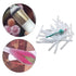 100 Pieces Expandable Makeup Brush Protectors, Reusable Meshes for Women and Girls, Storing Cosmetic Brushes